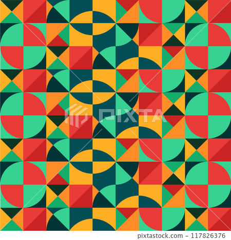 Multicolor polygonal illustration, which consist of triangles. Geometric background in Origami style with gradient. Triangular design for your business. Multicolor polygonal illustration, which consist of triangles. Geometric background in Origami style with gradient. Triangular design for your business. 117826376