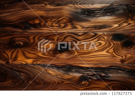 Lacquered wooden texture. Wood background, laminate and parquet background. 117827373
