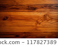Lacquered wooden texture. Wood background, laminate and parquet background. 117827389