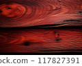 Red wooden texture. Wood background, laminate and parquet background. 117827391