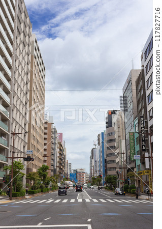 東京都中央區的都市景觀影像 東京都中央區的都市景觀影像 117827716