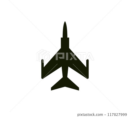 Plane icon airport sign black airplane silhouette vector image Plane icon airport sign black airplane silhouette vector image 117827999