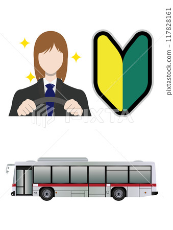 Bus and driver Bus and driver 117828161