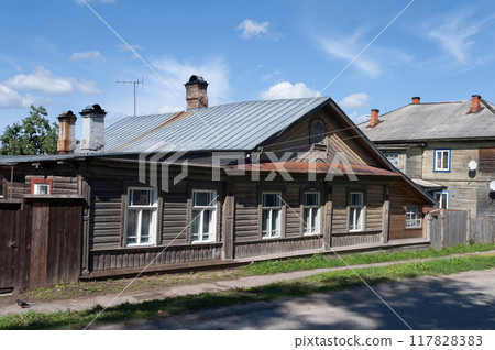 Old country wooden house 117828383