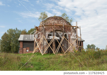 Restoration of an ancient church Restoration of an ancient church 117828425