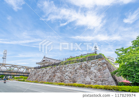Kofu Castle Yamate Watari Yaguramon Gate Yamate Gomon Kofu City Historical Park 117829974