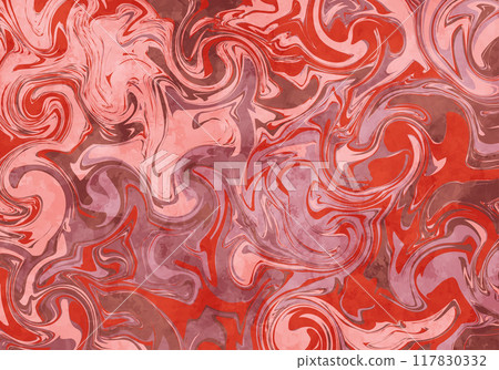 紋理大理石圖案（紅色） 117830332