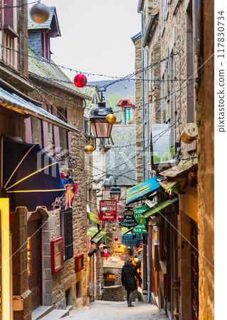 聖米歇爾山：小徑旁的小巷 117830734