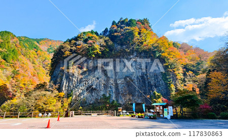 Ganryukyo Gorge (Autumn) 117830863