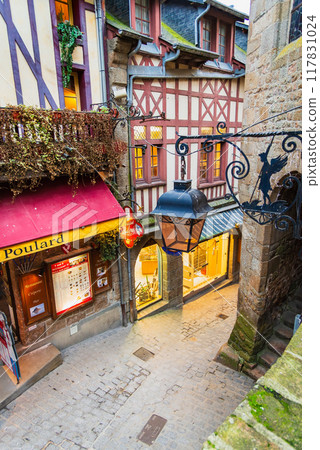 法國聖米歇爾山進場 117831024