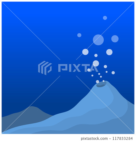 Submarine volcano Submarine volcano 117833284