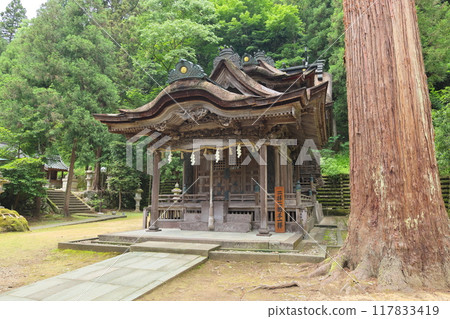 Paper god Okamoto Shrine and Otaki Shrine, Shimomiya Shrine 117833419