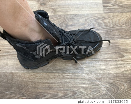 Trekking boots with orthopedic soles all-season Trekking boots with orthopedic soles all-season 117833655