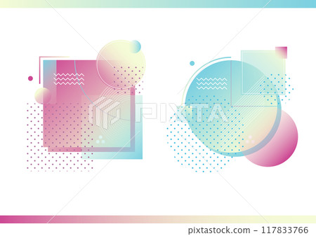 Geometric graphic frame background material Geometric graphic frame background material 117833766