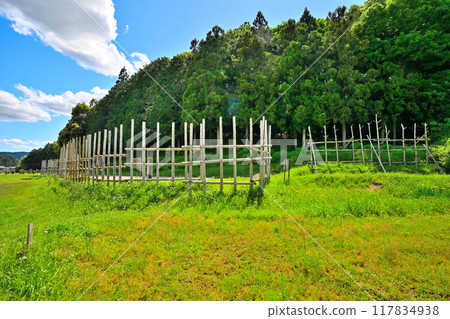 Shinshiro City: The Shitarahara Battlefield (Shitarahara Historic Battlefield) on a clear day 117834938