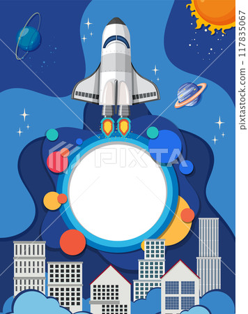 Space Exploration Startup Concept 117835067