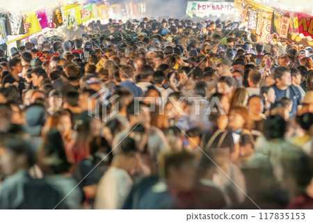 Festival food stalls 117835153