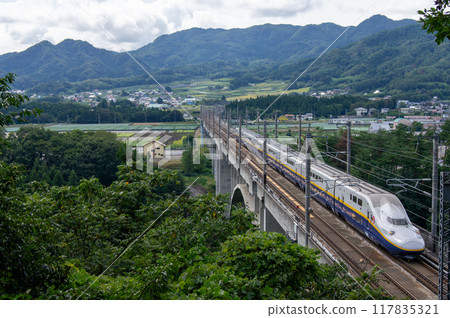 Tohoku/Joetsu Shinkansen E4 Series Max P4 formation Tohoku/Joetsu Shinkansen E4 Series Max P4 formation 117835321