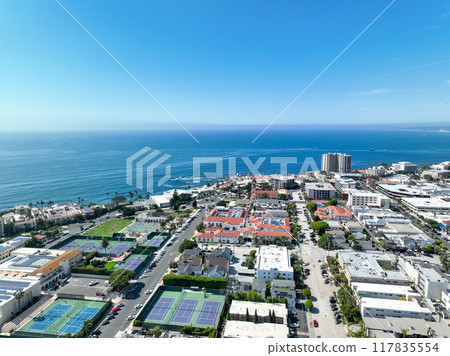 Aerial view of over La Jolla, San Diego, California, USA Aerial view of over La Jolla, San Diego, California, USA 117835554