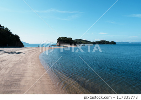 Shodoshima Angel Road (Angel's Walkway) *Photographed from in front of Shodoshima International Hotel 117835778