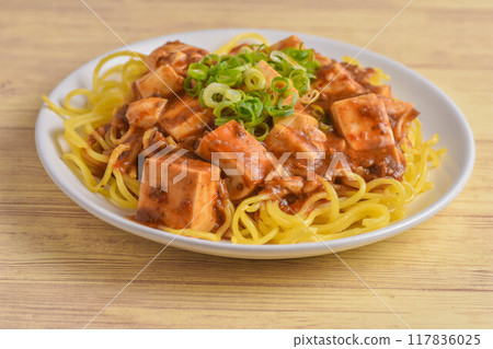 Mapo Tofu Yakisoba Mapo Tofu Yakisoba 117836025