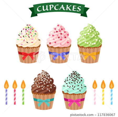 裝飾蛋糕插圖集 117836067