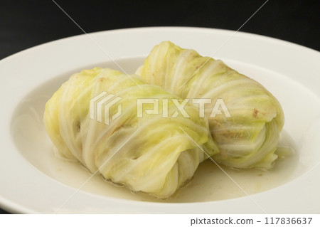 高麗菜捲 燉菜捲心菜捲 117836637