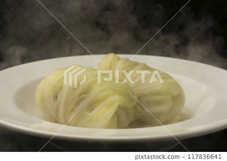 高麗菜捲 燉菜捲心菜捲 117836641