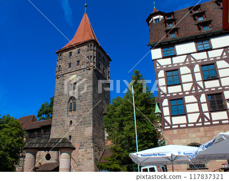 Germany: Medieval streets and scenery 117837321