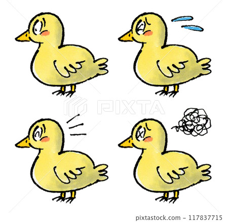 鴨子臉部表情集 鴨子臉部表情集 117837715
