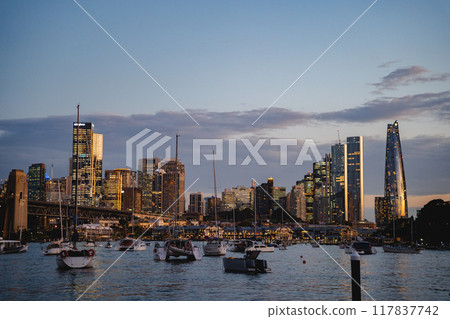 悉尼港的視圖 悉尼港的視圖 117837742
