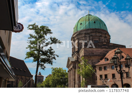Germany: Streets and scenery of the old town 117837748
