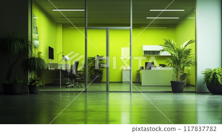 Corporate Office Scene Corporate Office Scene 117837782