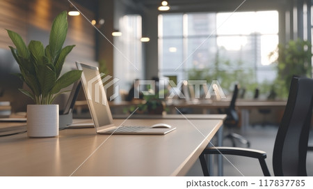 Corporate Office Scene 117837785