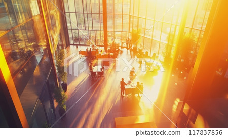 Corporate Office Scene 117837856