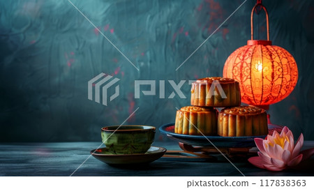 Mid Autumn Festival scene 117838363