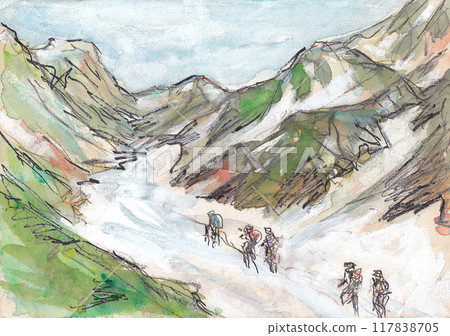 白馬大雪 117838705