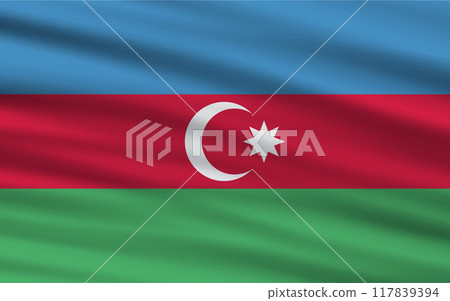 a backdrop of wavy flags from around the world 117839394