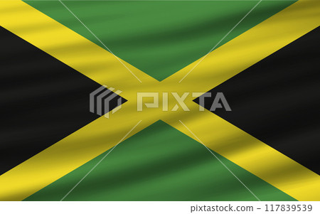 a backdrop of wavy flags from around the world 117839539