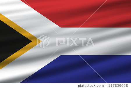 a backdrop of wavy flags from around the world 117839638