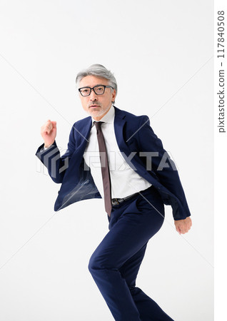 Businessman to jump Businessman to jump 117840508
