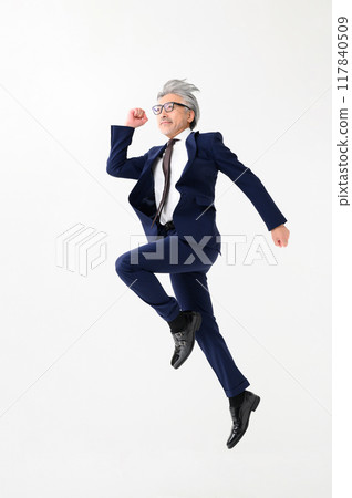 Businessman to jump Businessman to jump 117840509