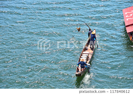 《Aichi Prefecture》Inuyama City Kiso River Cormorant Fishing 《Aichi Prefecture》Inuyama City Kiso River Cormorant Fishing 117840612