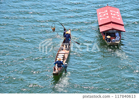 《Aichi Prefecture》Inuyama City Kiso River Cormorant Fishing 117840613