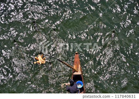 《Aichi Prefecture》Inuyama City Kiso River Cormorant Fishing 117840631