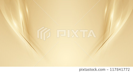 golden abstract background with luxury vector illustration golden abstract background with luxury vector illustration 117841772