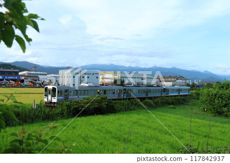 [JR Shikoku/Tosa Kuroshio Railway] 1000 series + 9640 series (Tosan Line: Tosa-Otsu to Gomen) 117842937