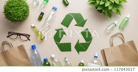 Presentation of ecologically and environmentally compatible products that can be recycled, reused and reprocessed in a circular economy to conserve resources, in the interests of environmental Presentation of ecologically and environmentally compatible products that can be recycled, reused and reprocessed in a circular economy to conserve resources, in the interests of environmental 117843017