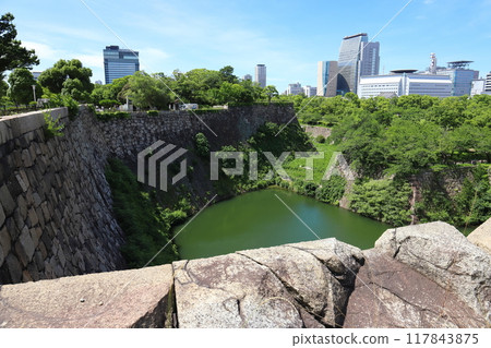 大阪, 中央區, 大阪市, 從大阪城看到的大阪城市景觀 117843875