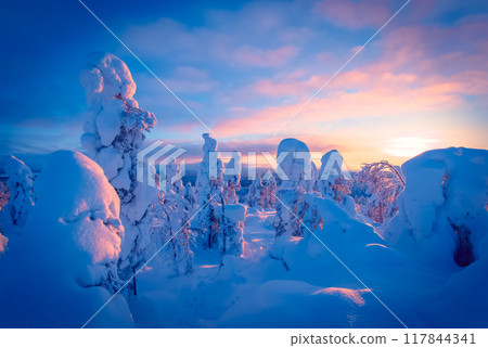 winter, snow, mountain 117844341